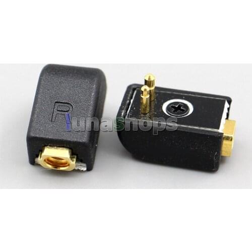 LN004692 1pair Best Version IEM Earphone Pins Converter Adapter For Etymotic ER4B ER4PT ER4S ER6I To Shure mmcx Port