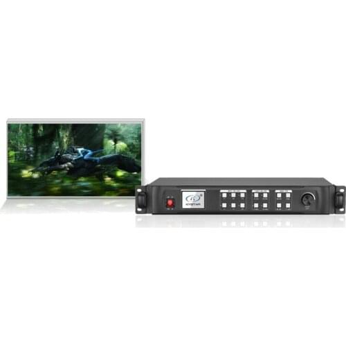KS600 KYSATR video processor 1920*1200 Support 2 sending cards DVI VGA HDMI, Nova Linsn Card LED Display Controller