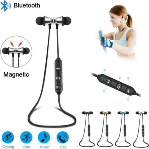 Magnetic S8 Wireless Earphone Blue Tooth XT11 Earphone Stereo Sports Waterproof Earbuds Wireless In-ear Bass Headset With Mic