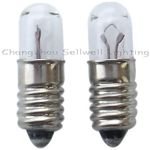 E5 T4.7x16 3.8v 1w 10pcs Miniature Lamp Bulbs Lighting A247
