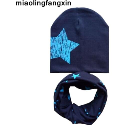 2020 New Spring Autumn Winter Girls Hat Set Crochet Children Hats Girl Boy Cap Baby Beanies Caps Toddlers Kids Hat Scarf Collars