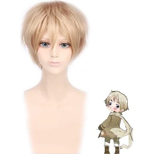 Aph Axis Powers Hetalia Wig Cosplay Costume Arthur Kirkland Short Fluffy Layered Heat Resistance Synthetic Hair Ivan Bragins Wig