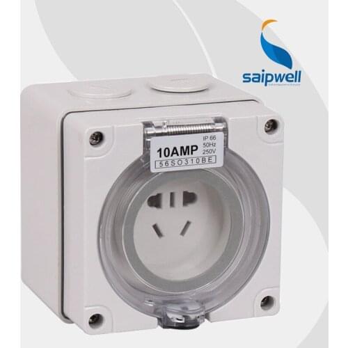 [Direct] 56SO310BE Australian multifunction waterproof socket waterproof outdoor five-hole socket outlet