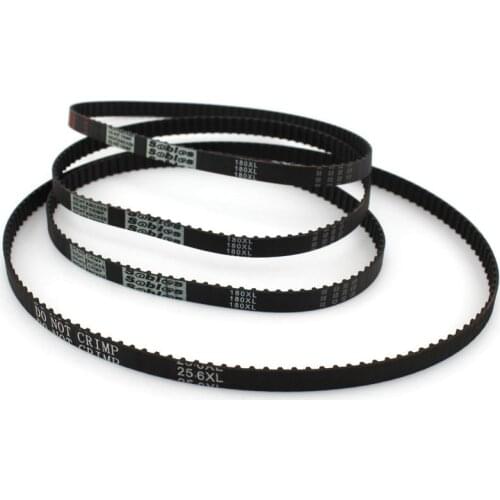 Synchronized Belt Rubber Belt DIY Model Drive Robot Drive Belt Flat Different Lenght XL Rubber 10mm Width Driving Belt