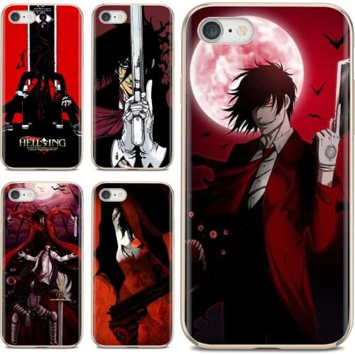 Silicone Case Housing For Huawei P8 P9 P10 P20 P30 P Smart 2019 Honor Mate 9 10 20 8X 7A 7C Pro Lite Anime Hellsing Alucard Fan