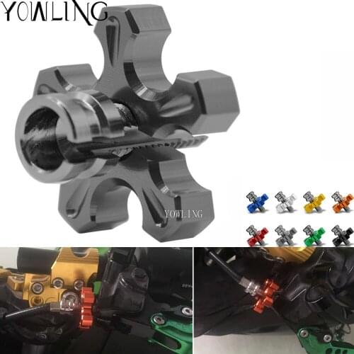 Universal Billet M8 * M10 1.25 Clutch Cable Wire Line Adjuster For HONDA YAMAHA SUZUKI KAWASAKI BMW DUCATI Motorcycle