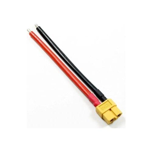 XT60 Connector Female W/Housing 10CM Wire 12AWG