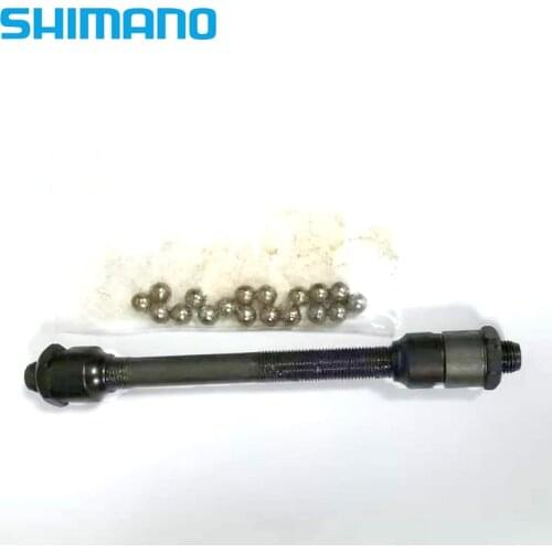 Shimano original rear axle mountain bike quick removal hollow axle 130mm 135mm loose bead rear axle flower drum fixed axle
