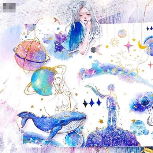 200sets/lot Whale Kawaii Journal Diary My Melody Japanese Small Diy Travel Paper Cute Stickers Scrapbooking Flakes Stationery