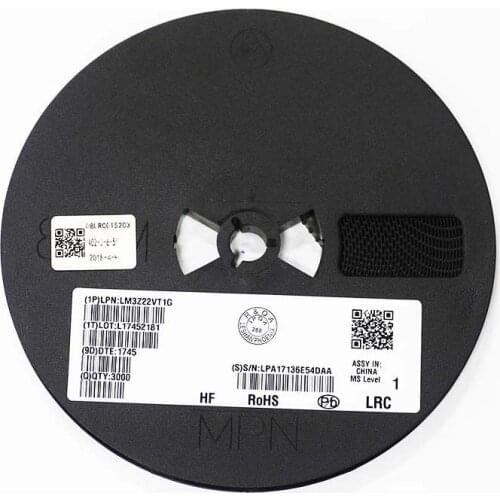 50PCS Zener diode LM3Z22VT1G 22V 0.2W(200mW) SOD-323 LM3Z22VT1G