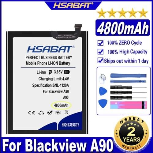 HSABAT Li426483PUJLY 4800mAh Battery for Blackview A90 Batteries