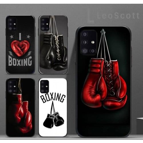 Strong Boxing Gloves Phone Case For Samsung A32 A51 A52 A71 A50 A12 A21S S10 S20 S21 Plus Fe Ultra