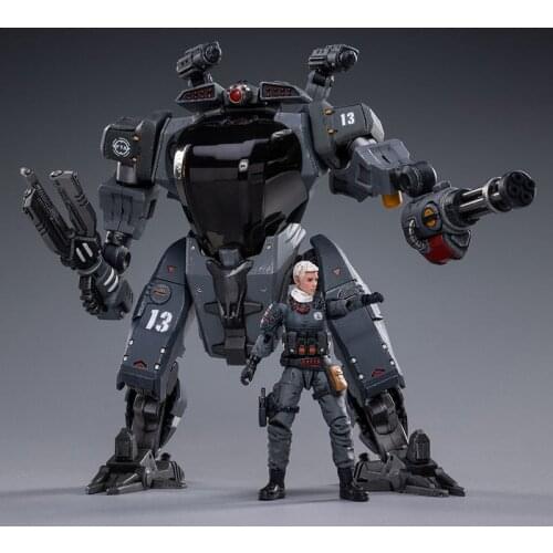 JOYTOY 1/18 Scale Movable North 01 Snake Shark Assault Combat Mech Action Figure For Collection