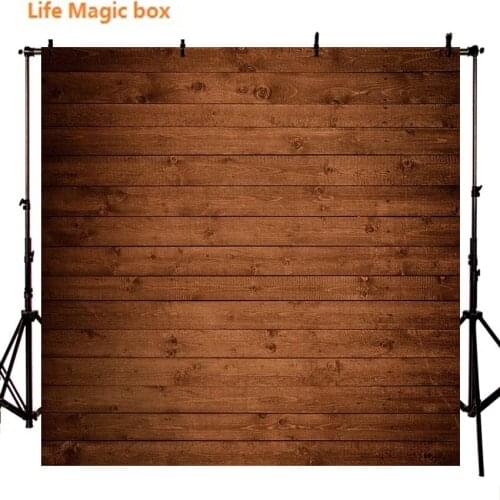 Birthday Background Vinilo Fondo Estudio Primary Color Wood Slab Foto-291