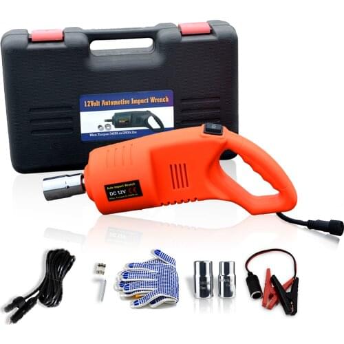 480N·m Torque Professional Electric Wrench Impact Repair Kits Tire Changing Wrench Tools with LED Light 17/19/21/23mm