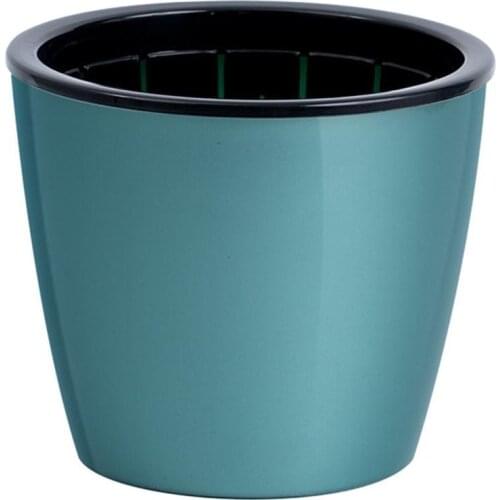 Double Wall Water Absorption Flower Pot Planter Home Storage Bucket Container Maceta Planter Pot a Flower Pot Planter Stand Pots