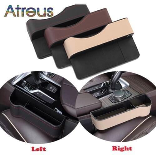 Multifunction PU Leather Car Seat Gap Storage Box for Audi A3 8P 8V A4 B8 B6 B7 B9 B5 A6 C6 C7 C5 Q5 A5 Q7 A1 Q3 TT mk2 mk1 8L
