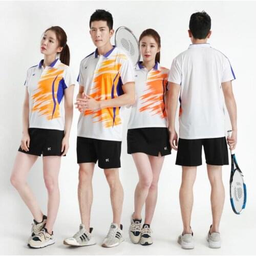 Men/women quick-dry badminton wear T-shirt clothes, tennis t-shirt team breathable sport t shirt table tennis jerseys 11903