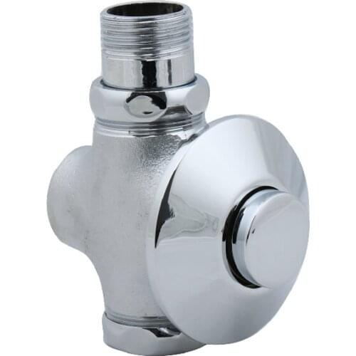 2015 New Hot Sale Tempered Glass Hardware Push-button Flush Valve Delay Stool Into The Wall By Hand Concealed