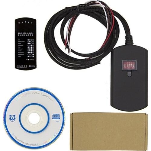 New Original AdBlue OBD Emulator 9 in 1 Universal NOT NEED ANY SOFTWARE Emulation Box For Multi-brands Trucks Tester Tool