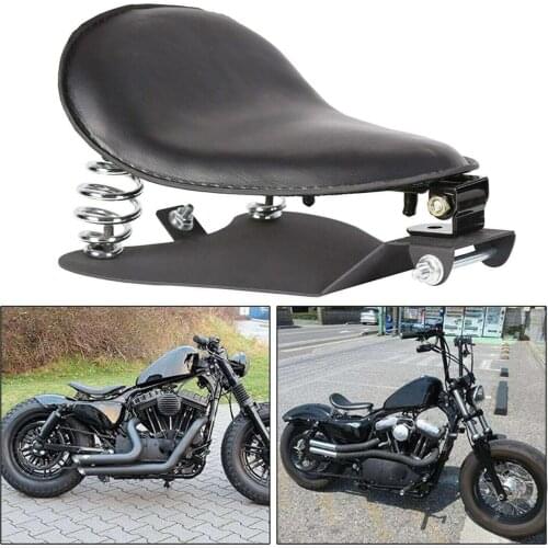 Motorcycle Seat Spring Base Plate Bracket Steel Mounting Holder Kit Fit For Bobber Chopper And Custom Application For XL883 1200