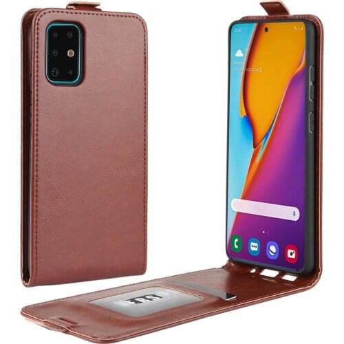Luxury PU Leather Flip Case Vertical Open Down Up For Samsung Galaxy S11 S11E S11 Plus S10 5G Galaxy A51 A71 A81 A91 Case Coque