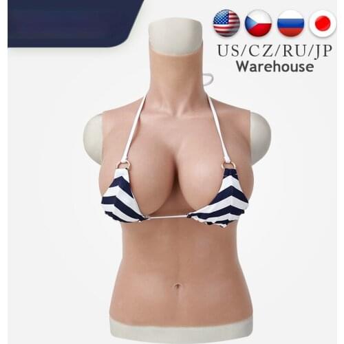 Silicone Breast Forms G Cup Male Realistic Fake Boobs Big False Pechos Crossdresser Cosplay Shemale Transgender Mastectomy Bra