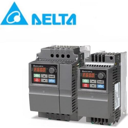 Delta Input AC 3ph 380V Output AC 3ph Inverter VFD037EL43A Qau 0~480V 8.2A 0.1~600Hz 3.7KW 5HP
