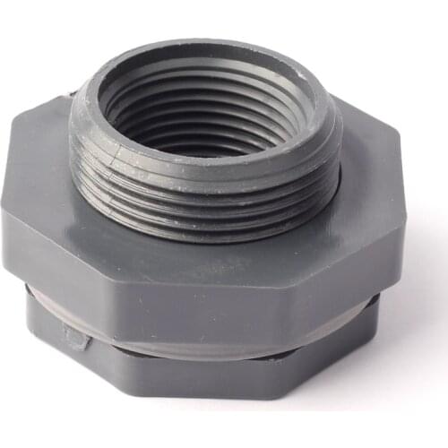 Inner Diameter 32mm G 1'' Female Thread Water Tank Connectors PVC Thicken Material Durable Fish Tank Fittings Aquarium DIY Parts