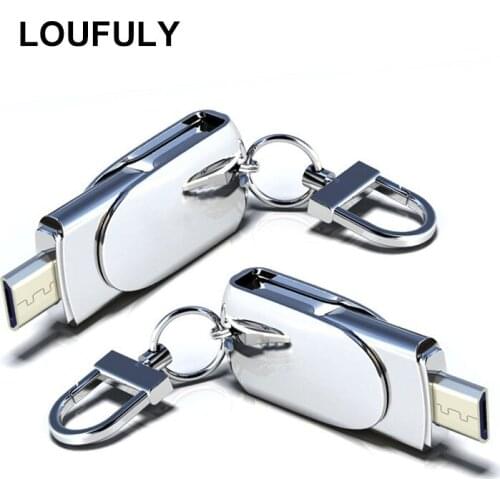 High Quality OTG Micro USB Flash Drives 32GB 64GB 128GB Pen Drive 8GB 16GB U Stick For Android Phone and Desktop PC