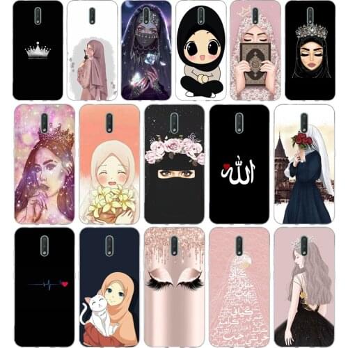030 Arab Woman With Niqab Face eye style gift Soft Silicone Tpu Cover phone Case for Nokia 2.1 2.3 3 3.1 4.2 5 5.1 Plus 7.2 6 8