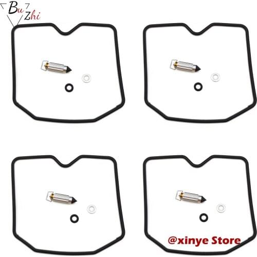 4sets carburetor repair kit floating needle gasket for Suzuki GSF600S BANDIT 1996-2003
