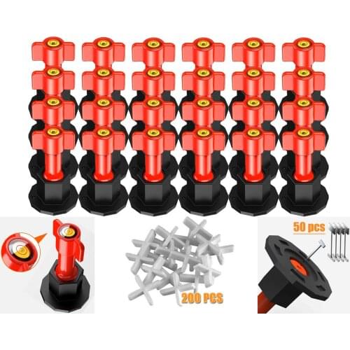75PCS Flat Ceramic Level Wedges Tile Spacers For Flooring Wall Tile Spacer Tile Leveling System Leveler Locator Spacers Plier