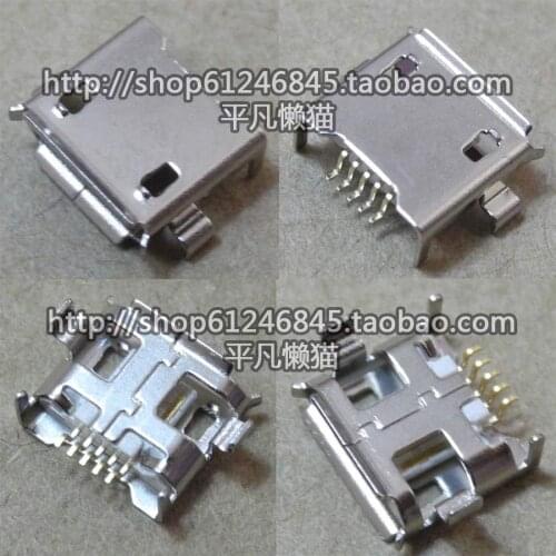 Free shipping FOR Lenovo FOR HP and other tablet PC phone Micro USB data interface plug the end 5P pin 298