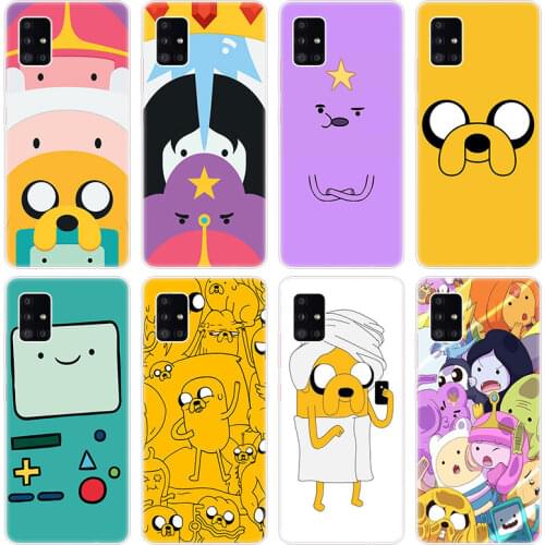 Adventure time Beemo BMO Jake Finn Lumpy Case for Samsung Galaxy A12 A02 A03S A21S A22 A32 A52 A72 A82 S21 Plus FE Ultra M02 M12