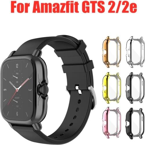 TPU Case for Huami Amazfit gts 2 2e GTS2 Smart Watch Protector For Amazfit GTS2 Soft All-Around Screen Protective Cases Cover