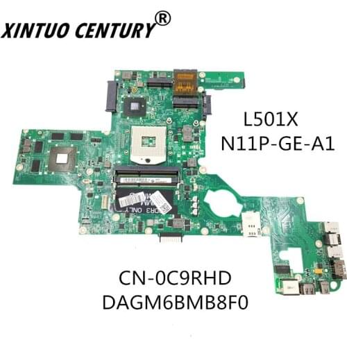 CN-0C9RHD 0C9RHD C9RHD DAGM6BMB8F0 Placa Principal Para Dell XPS L501X portátil placa-mãe