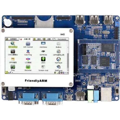 For Friendly Arm ARM9 S32451/Tiny2451 Development Board + 4.3-inch Touch Screen 128M Memory WinCE6.0