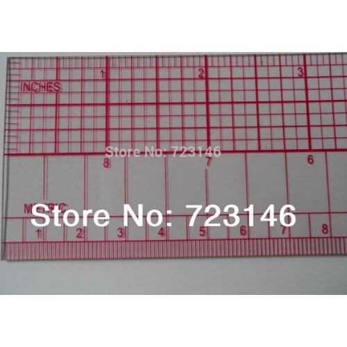 INCH/METRIC RULER Clothes making feet 45cm B-95 Tailor Foot High Quality Sewing Feet Small SizeTape Measure made in U.S.A