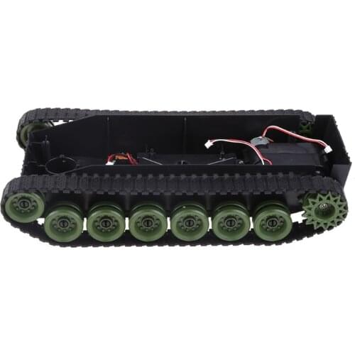 HX5D Robot Tank Chassis Handmade DIY Kit Light Shock Absorbed 260 Motors Damping Balance