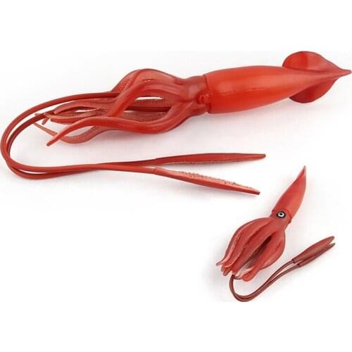 Simulation Marine Creatures Octopus Hermit Crab Shark Model Sea Animal Doll Children Collectible Early Educational Toys