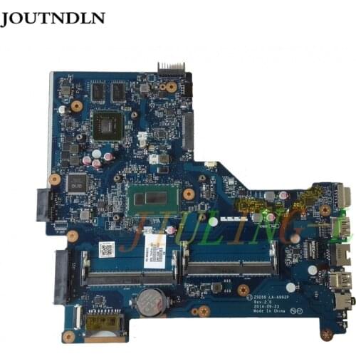 JOUTNDLN FOR HP 15-R 250 G3 Laptop Motherboard W/ I3-4005U CPU 820M GPU ZS050 LA-A992P REV:1.0 774714-501 774714-601 774714-001