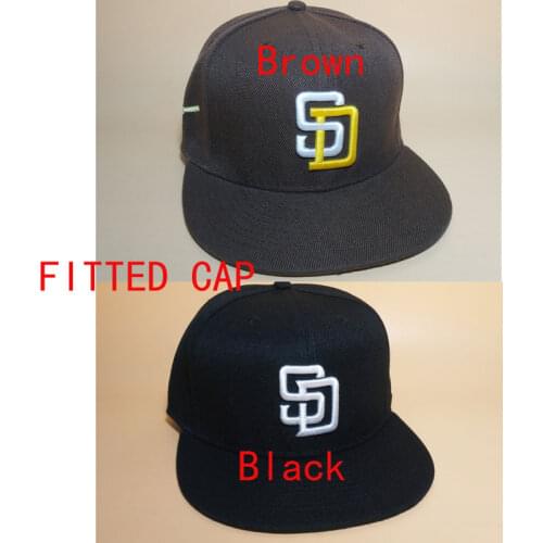 2021 New Fashion Baseball Fitted Sports Adult Beach Caps Man Women HipHop Flat Hats Full Closed Outdoor San Diego Running Gorras