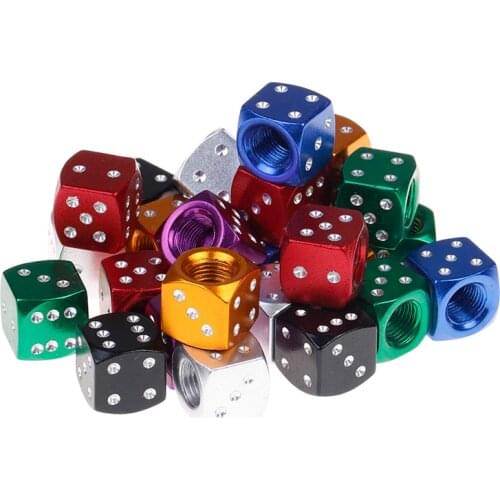 4pcs aluminum alloy color valve cap GM truck tire valve dust cap