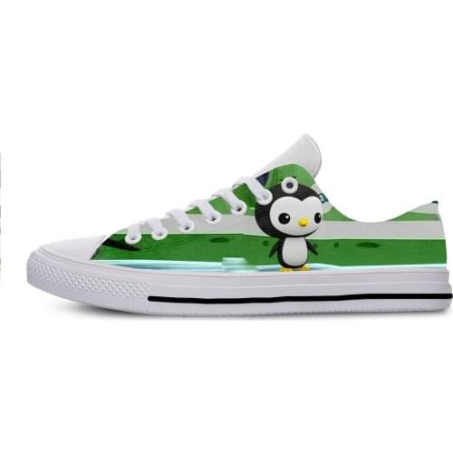 2019 Hot Cool Fashion Cartoon Funny Summer Sneakers Handiness Casual Shoes 3D Printed For Men Women The Octonauts Peso