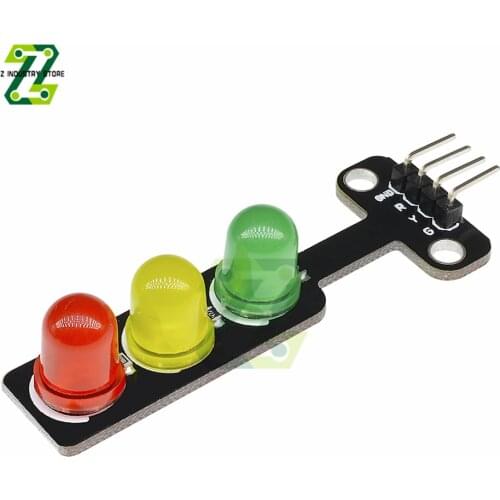 Mini 5V Traffic Light LED Display Module For Arduino Red Yellow Green 5mm RGB Traffic Light For Traffic Light System Model