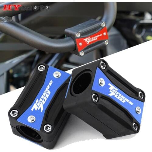 Lates For YAMAHA TENERE 700 Tenere700 2019 2020 Motorcycle Engine Guard Bumper Protection Decorative Block Crash Bar Accessories