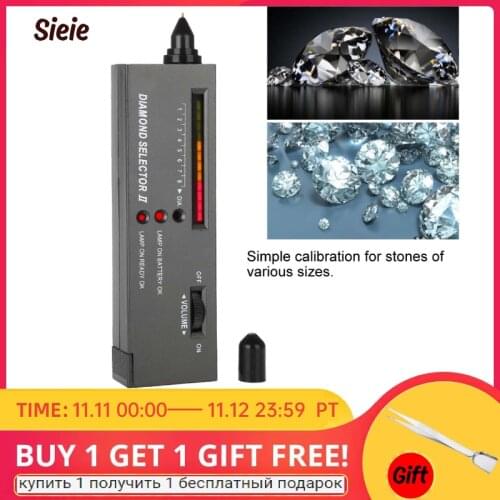 Professional Portable LED Audio Tester Jewelry Jewelry Gem Gemstone Selector Accurate Tool for Jeweler Jewelry Tool