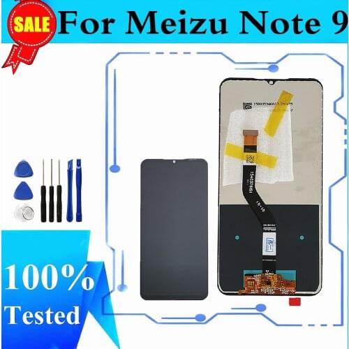 6.2" LCD Screen For Meizu Note 9 LCD Display Touch Screen Panel Digitizer LCD For Meizu Note 9 Note9 Display Repalcement