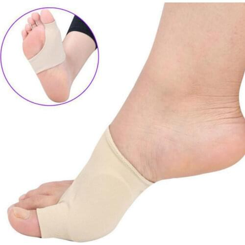 1 Pair Bunion Corrector Gel Pad Stretch Nylon Hallux Valgus Protector Guard Toe Separator Orthopedic Protector New Hot